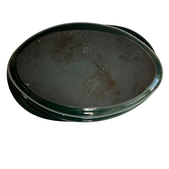 Chasseur French Duck Enameled Cast iron 1.25 QT Casserole baking Dish Green - Picture 6 of 9